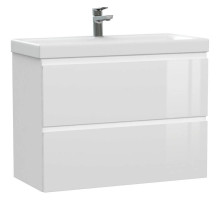 Тумба белый глянец 77,6 см Cersanit Moduo Slim 64126