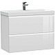 Купить Тумба белый глянец 77,6 см Cersanit Moduo Slim 64126 в магазине сантехники Santeh-Crystal.ru