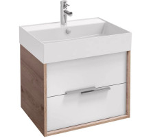 Тумба дуб давос/белый глянец 59,9 см Jacob Delafon Vivienne EB1666-E75-J5