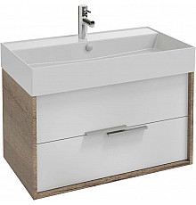 Тумба дуб табак/белый глянец 79,9 см Jacob Delafon Vivienne EB1507-E52-G1C