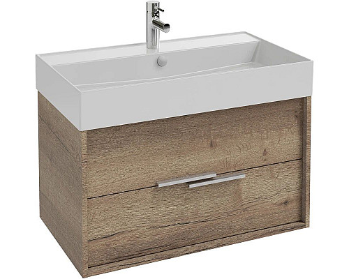 Купить Тумба дуб табак 79,9 см Jacob Delafon Vivienne EB1584-E52-E52 в магазине сантехники Santeh-Crystal.ru