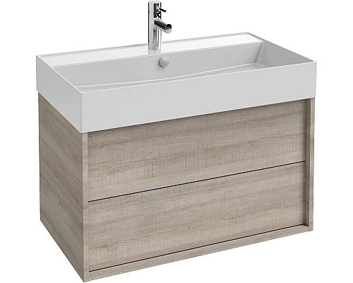 Купить Тумба серый дуб 79,9 см Jacob Delafon Vivienne EB1584-E71-E71 в магазине сантехники Santeh-Crystal.ru