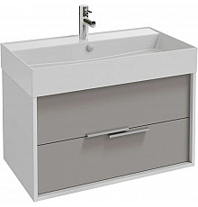 Тумба белый/серый титан матовый 79,9 см Jacob Delafon Vivienne EB1584-N18-M54