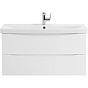 Тумба Bianco Opaco 86,8 см BelBagno Marino MARINO-CER-900-2C-SO-BO-P