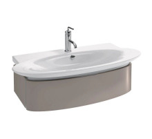 Тумба серый титан глянец 83 см Jacob Delafon Presquile EB1100-N21