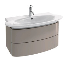 Тумба серый титан глянец 83 см Jacob Delafon Presquile EB1104-N21