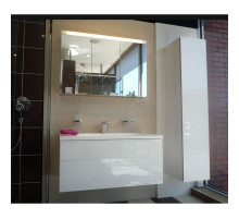 Тумба белый глянец/белое стекло 99,6 см KEUCO Royal Reflex 34070210000