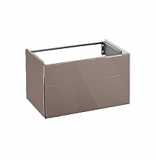 Тумба матовый трюфель/матовый трюфель стекло 99,6 см KEUCO Royal Reflex 34070140000