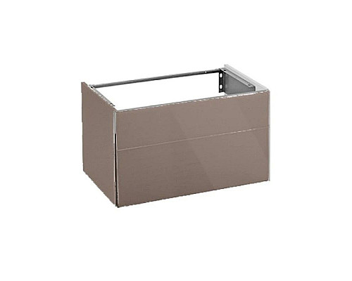 Приобрести Тумба матовый трюфель/матовый трюфель стекло 99,6 см KEUCO Royal Reflex 34070140000 в магазине сантехники Santeh-Crystal.ru