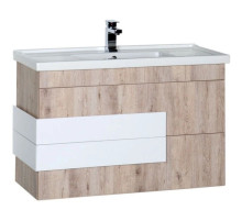 Тумба дуб кантри 95,5 см Aquanet Мадейра 00183072