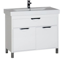 Тумба белый 96 см Aquanet Гретта 00179199