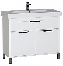 Тумба белый 96 см Aquanet Гретта 00179199