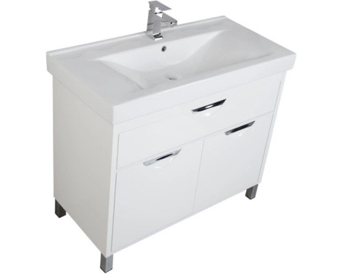 Купить Тумба белый 96 см Aquanet Гретта 00179199 в магазине сантехники Santeh-Crystal.ru