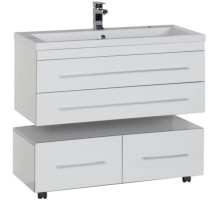 Тумба белый 99,2 см Aquanet Верона 00175382