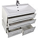 Купить Тумба белый 99,2 см Aquanet Верона 00175382 в магазине сантехники Santeh-Crystal.ru