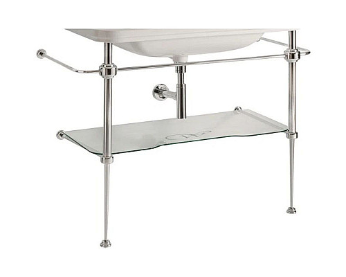 Santeh-Crystal.ru: Консоль для раковины хром Kerasan Waldorf 9196K1cr Купить Консоль для раковины хром Kerasan Waldorf 9196K1cr в магазине сантехники Santeh-Crystal.ru