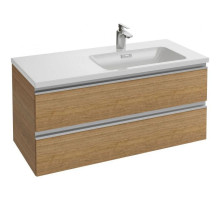 Тумба ореховое дерево 100 см 2 ящика Jacob Delafon Vox EB2026-RA-E16