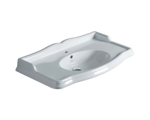 Приобрести Тумба с раковиной белый 105 см Tiffany World Veronica Nuova VER6105B+AR874BIx1KOMPLEKT в магазине сантехники Santeh-Crystal.ru