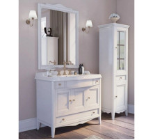 Тумба с раковиной белый 105 см Tiffany World Veronica Nuova VER6105B+AR874BIx1KOMPLEKT