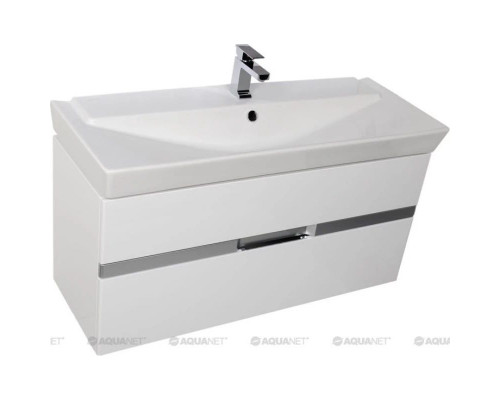 Приобрести Тумба белый 117,7 см Aquanet Виго 00183404 в магазине сантехники Santeh-Crystal.ru