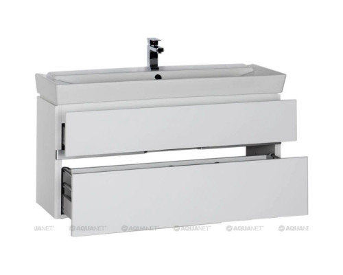 Приобрести Тумба белый 117,7 см Aquanet Виго 00183404 в магазине сантехники Santeh-Crystal.ru