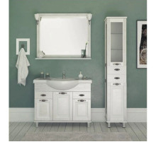 Тумба жасмин/серебро 104,5 см Aquanet Тесса 00185808