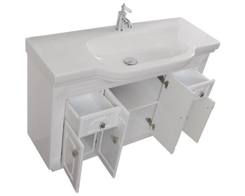 Заказать Тумба белый 122 см Aquanet Фредерика 00182009 в магазине сантехники Santeh-Crystal.ru