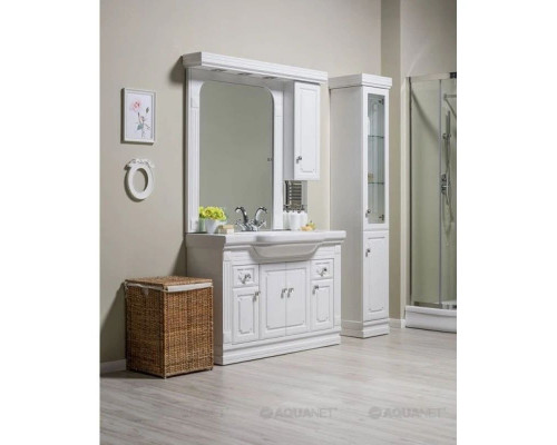 Заказать Тумба белый 122 см Aquanet Фредерика 00182009 в магазине сантехники Santeh-Crystal.ru