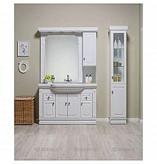 Тумба белый 122 см Aquanet Фредерика 00182009