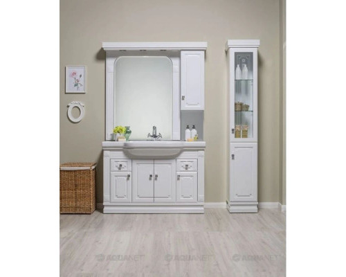 Заказать Тумба белый 122 см Aquanet Фредерика 00182009 в магазине сантехники Santeh-Crystal.ru