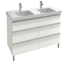 Тумба белый глянец 117 см Jacob Delafon Odeon Up EB995-G1C