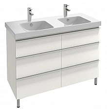 Тумба белый глянец 117 см Jacob Delafon Odeon Up EB995-G1C