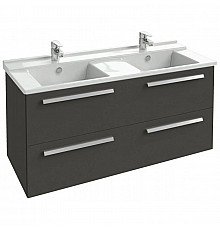 Тумба серый антрацит 117 см Jacob Delafon Struktura EB1279-N14