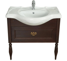 Тумба дуб тёмный шоколад 102,5 см Roca America Evolution L ZRU9302944