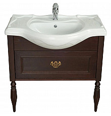 Тумба дуб тёмный шоколад 102,5 см Roca America Evolution L ZRU9302944