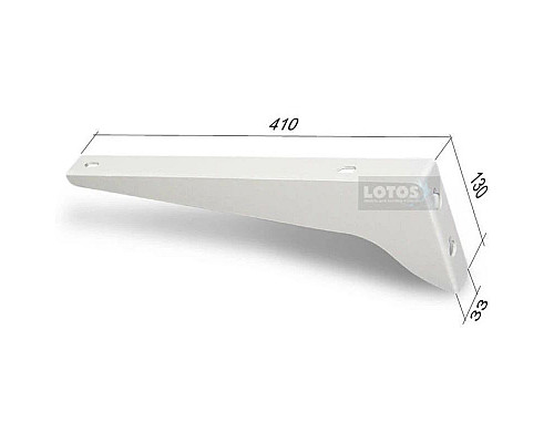 Купить Тумба с раковиной белый глянец 115 см LOTOS 115CC(R)/55 в магазине сантехники Santeh-Crystal.ru