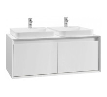 Тумба белый глянец 120 см Belux Валенсия НП 120-04