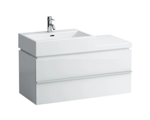 Купить Тумба белый матовый 99 см 2 ящика Laufen Case 4.0128.2.075.463.1 в магазине сантехники Santeh-Crystal.ru