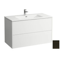 Тумба с раковиной темный вяз 100 см Laufen Base 8.6496.2.263.104.1