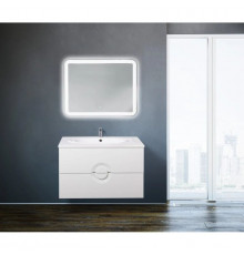 Тумба Bianco Lucido 100 см BelBagno Onda ONDA-1000-2C-SO-BL