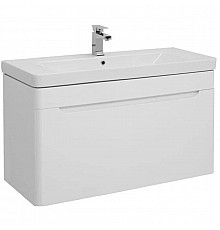 Тумба белый глянец 103,7 см Aquanet София 00199870