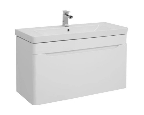 Купить Тумба белый глянец 103,7 см Aquanet София 00199870 в магазине сантехники Santeh-Crystal.ru