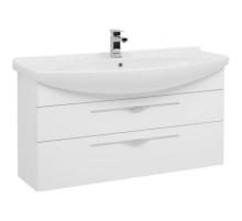 Тумба белый глянец 116 см Aquanet Ирвин 00203975