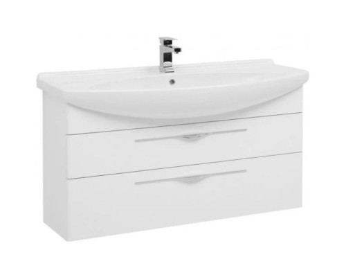 Заказать Тумба белый глянец 116 см Aquanet Ирвин 00203975 в магазине сантехники Santeh-Crystal.ru