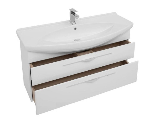 Заказать Тумба белый глянец 116 см Aquanet Ирвин 00203975 в магазине сантехники Santeh-Crystal.ru