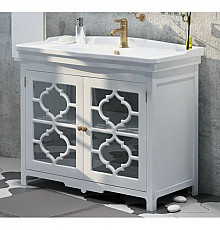 Тумба белый матовый 97,5 см Corozo Манойр SD-00000357