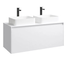 Тумба белый глянец 120 см Aqwella 5 Stars Mobi MOB0112W/ MOB0712W/ T