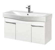 Тумба белый глянец 96,6 см Акватон Беверли 1A236701BV010