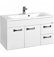 Тумба белый глянец 99,8 см Акватон Диор 1A167701DR010