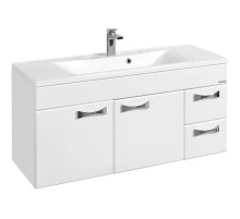 Тумба белый глянец 118,7 см Акватон Диор 1A110601DR010